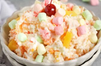 Simple Ambrosia Salad – Spend...