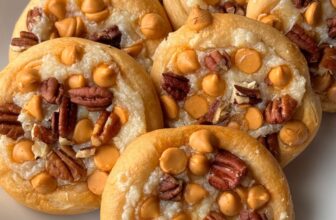 Crescent Roll Butterscotch Danishes...