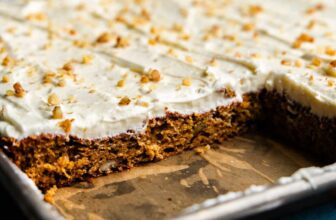 Carrot Cake Sheet Cake – The ...