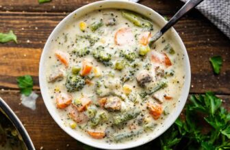 Creamy Vegetable Soup – The K...