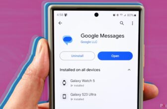 This damaged Google Messages charac...