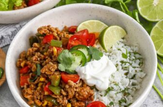 Turkey Burrito Rice Bowls – S...