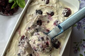 BLACKBERRY ICE CREAM – NO CHU...