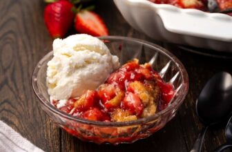 Strawberry Cobbler (Straightforward...