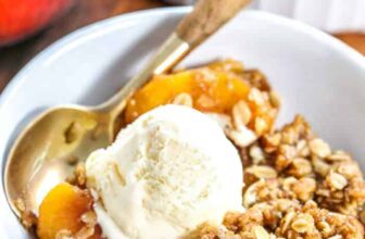 Peach Crisp Recipe – Spend Wi...