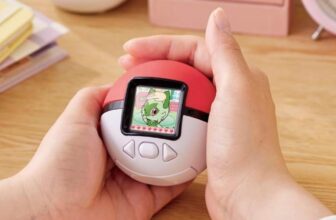 This pettable Poké Ball is a Tamag...