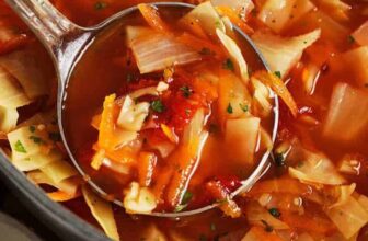 Cozy Cabbage Soup (With Price range...
