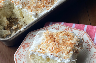 COCONUT CREAM POKE CAKE – The...