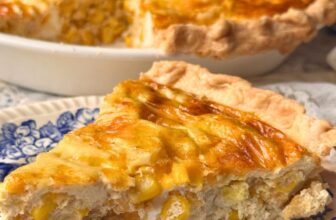 CHEDDAR CORN QUICHE – The Sou...