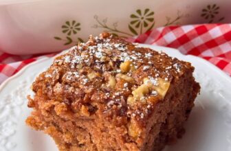 Apple Wacky Cake Recipe (No Eggs, M...