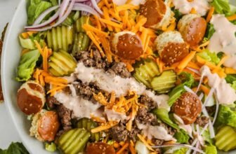 Massive Mac Salad (Cheeseburger Sal...