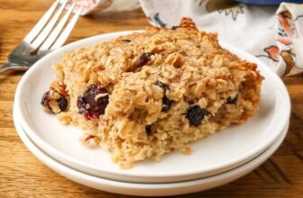 Baked Oatmeal – Barefeet with...