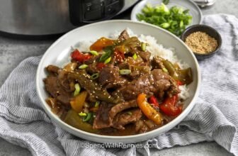 Gradual Cooker Pepper Steak (Easy P...