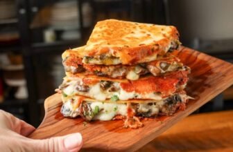 Mushroom Quesadilla – Barefee...